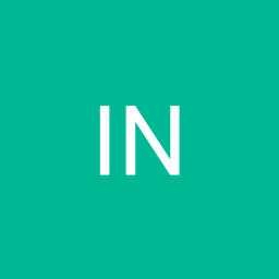 Initials of the candidate on a colored background